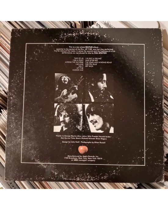 The Beatles - Let It Be - ABD İlk Baskı