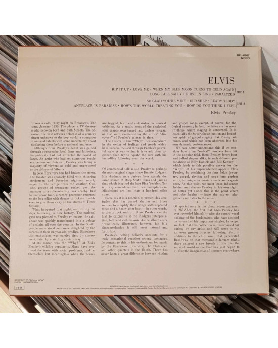 Elvis Presley - Elvis - Japonya
