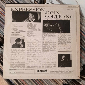John Coltrane - Expression - 1968, İngiltere John Coltrane - Expression - 1968, İngiltere
