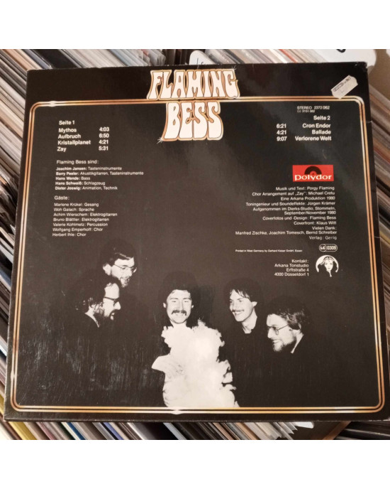 Flaming Bess - Verlorene Welt Flaming Bess - Verlorene Welt
