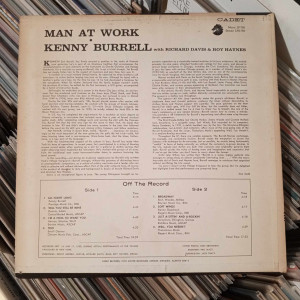 Kenny Burrell - Man At Work - 1966 ABD Kenny Burrell - Man At Work - 1966 ABD