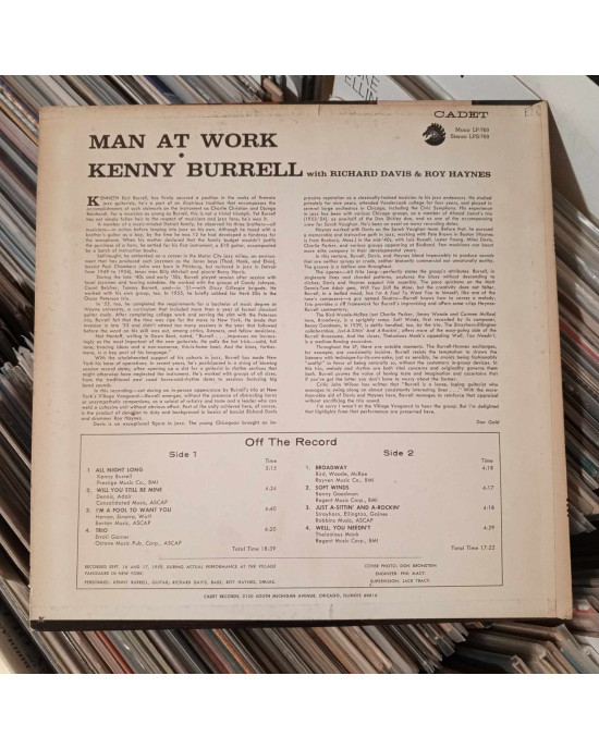 Kenny Burrell - Man At Work - 1966 ABD Kenny Burrell - Man At Work - 1966 ABD