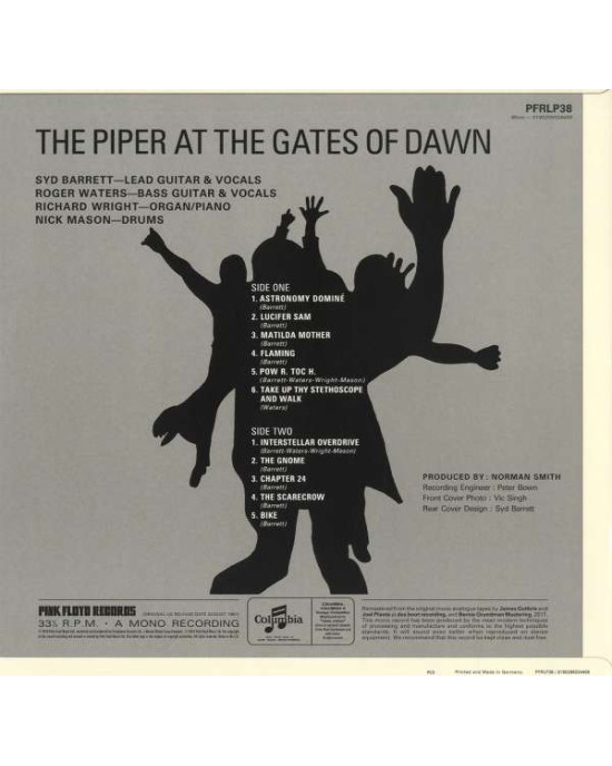 Pink Floyd - The Piper At The Gates Of Dawn - 2017 Mono Mix Pink Floyd - The Piper At The Gates Of Dawn - 2017 Mono Mix