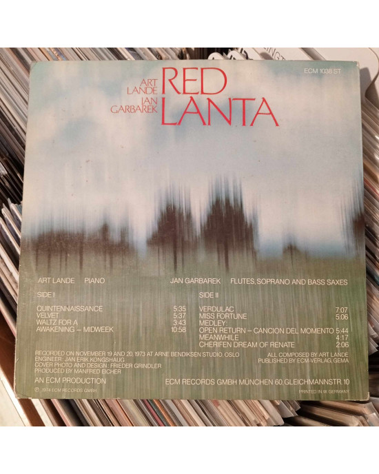 Art Lande & Jan Garbarek – Red Lanta Art Lande & Jan Garbarek – Red Lanta