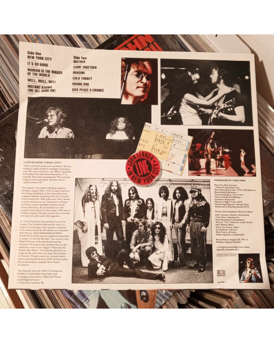 John Lennon - Live In New York City John Lennon - Live In New York City