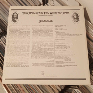 Charlie Byrd Trio With Bud Shank - Brazilville Charlie Byrd Trio With Bud Shank - Brazilville
