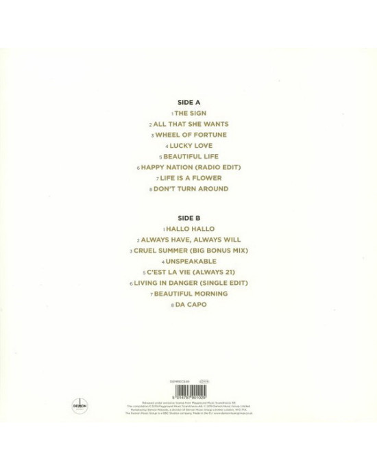 Ace Of Base - Gold - Renkli Plak Ace Of Base - Gold - Renkli Plak