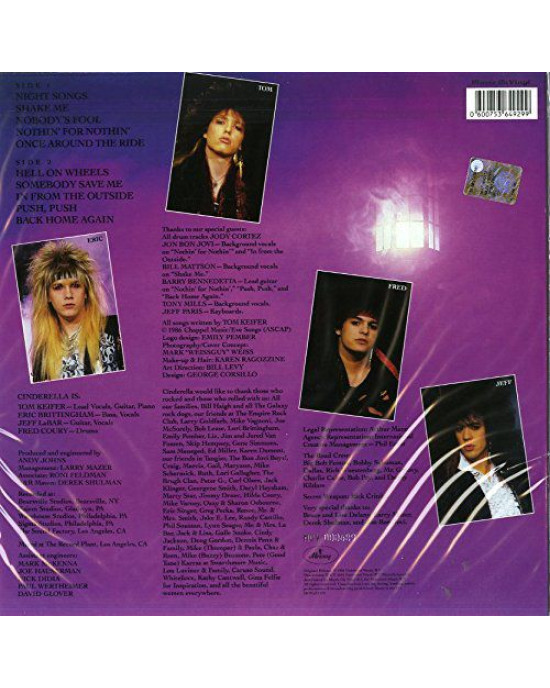 Cinderella - Night Songs Cinderella - Night Songs