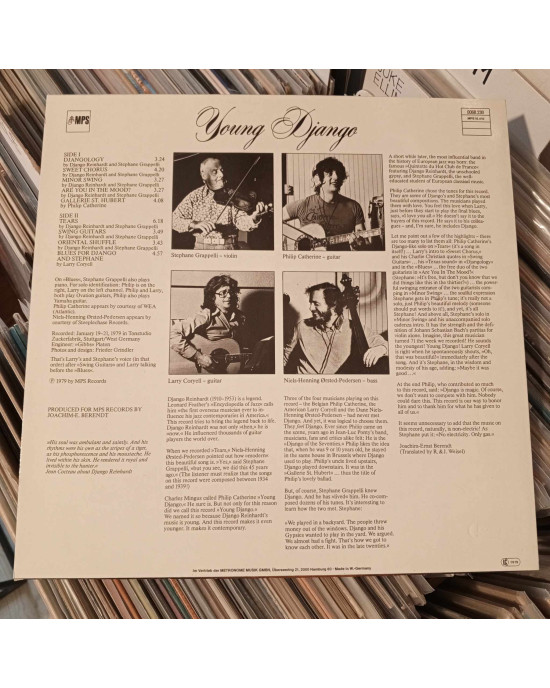 Stephane Grappelli, Philip Catherine, Larry Coryell, Niels-Henning Ørsted Pedersen - Young Django