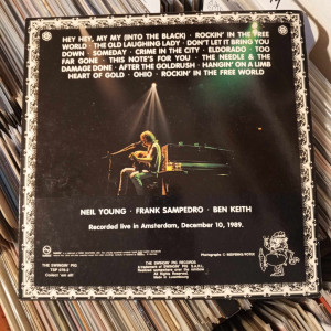 Neil Young - Amsterdam '89 - Renkli Plak Neil Young - Amsterdam '89 - Renkli Plak