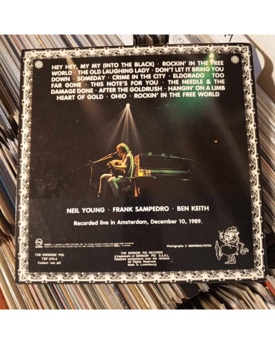Neil Young - Amsterdam '89 - Renkli Plak Neil Young - Amsterdam '89 - Renkli Plak