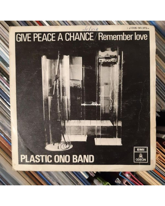 Plastic Ono Band - Give Peace A Chance / Remember Love - 45'lik Plastic Ono Band - Give Peace A Chance / Remember Love - 45'lik