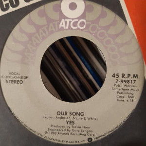 Yes - Owner Of A Lonely Heart / Our Song - 45'lik Yes - Owner Of A Lonely Heart / Our Song - 45'lik