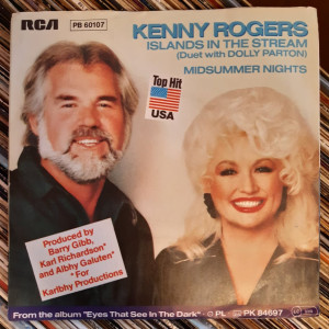 Kenny Rogers & Dolly Parton - Islands In The Stream / Midsummer Nights - 45'lik