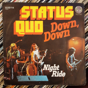 Status Quo - Down, Down / Night Ride - 45'lik