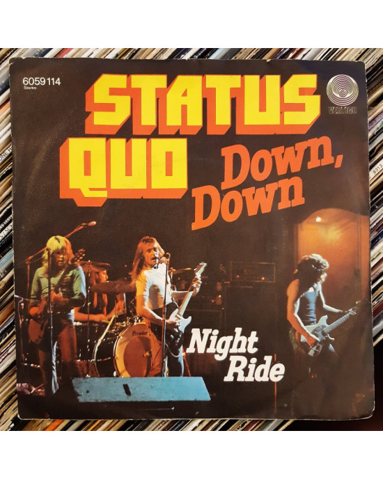 Status Quo - Down, Down / Night Ride - 45'lik Status Quo - Down, Down / Night Ride - 45'lik