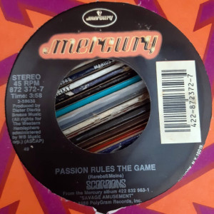 Scorpions – Passion Rules The Game - 45'lik