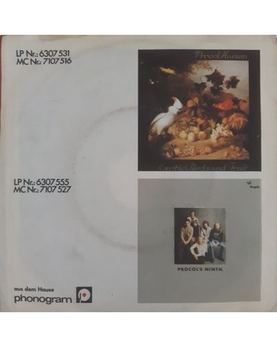 Procol Harum - As Strong As Samson - 45'lik Procol Harum - As Strong As Samson - 45'lik
