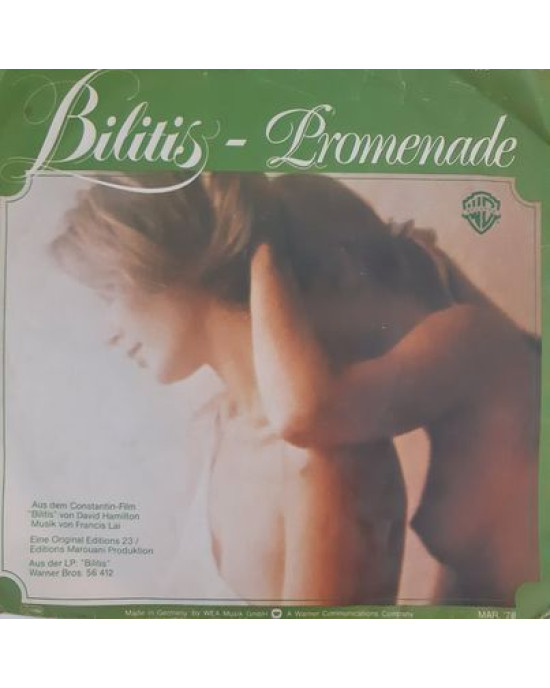 Francis Lai - Bilitis - Promenade - 45'lik