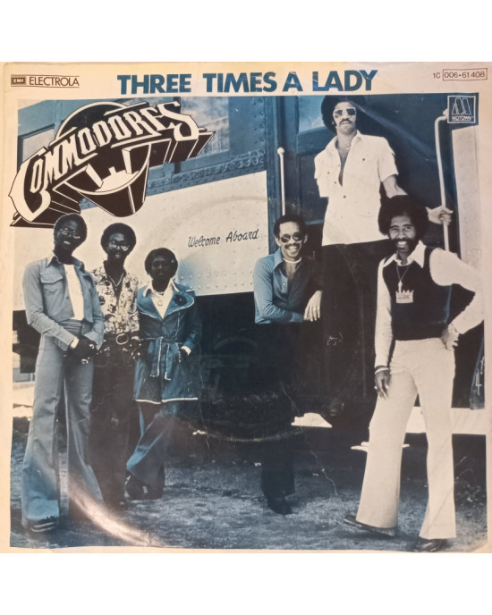 Commodores - Three Times A Lady - 45'lik Commodores - Three Times A Lady - 45'lik