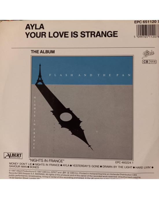Flash And The Pan - Ayla - 45'lik Flash And The Pan - Ayla - 45'lik