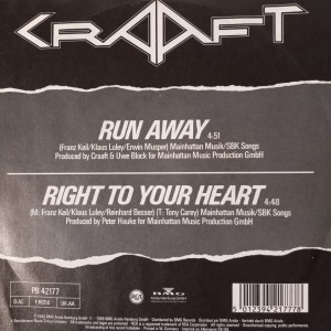 Craaft - Run Away - 45'lik Craaft - Run Away - 45'lik