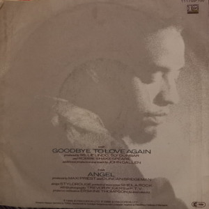 Maxi Priest - Goodbye To Love Again - 45'lik Maxi Priest - Goodbye To Love Again - 45'lik