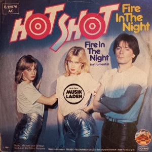 Hot Shot - Fire In The Night - 45'lik Hot Shot - Fire In The Night - 45'lik