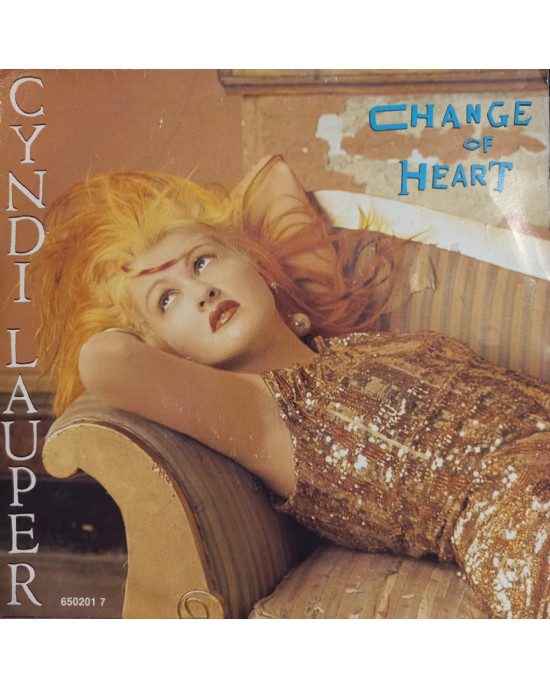 Cyndi Lauper - Change Of Heart - 45'lik