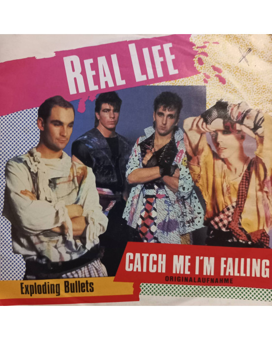 Real Life - Catch Me I'm Falling - 45'lik Real Life - Catch Me I'm Falling - 45'lik