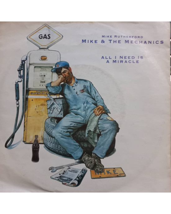Mike & The Mechanics - All I Need Is A Miracle - 45'lik Mike & The Mechanics - All I Need Is A Miracle - 45'lik