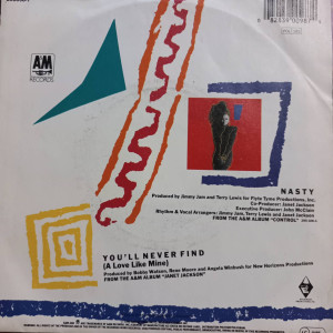 Janet Jackson - Nasty - 45'lik Janet Jackson - Nasty - 45'lik