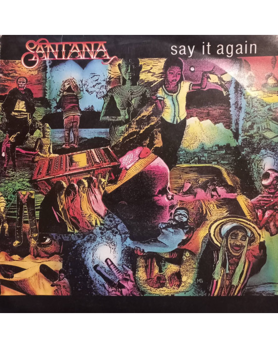 Santana - Say It Again - 45'lik Santana - Say It Again - 45'lik
