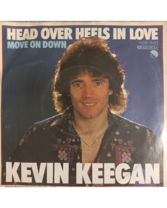 Kevin Keegan - Head Over Heels In Love - 45'lik