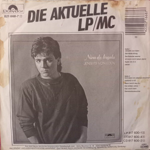Nino De Angelo - Unchained Love - 45'lik