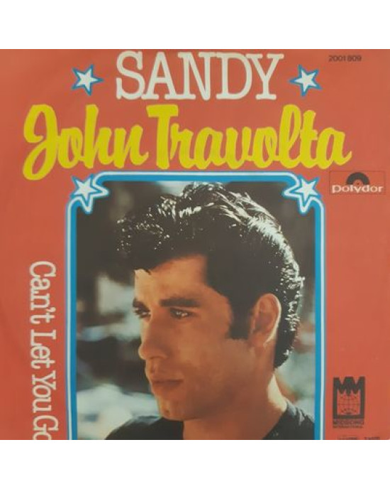 John Travolta - Sandy - 45'lik John Travolta - Sandy - 45'lik