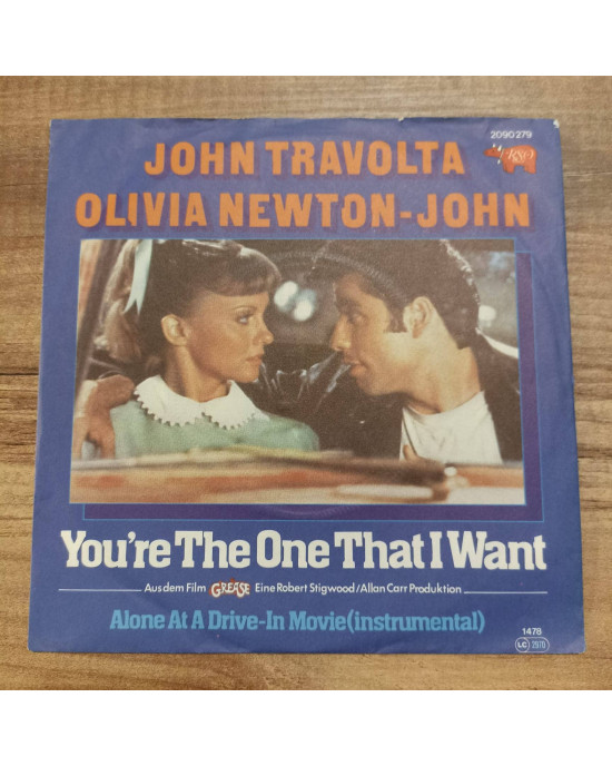 John Travolta & Olivia Newton - John - You're The One That I Want - 45'lik John Travolta & Olivia Newton - John - You're The One That I Want - 45'lik