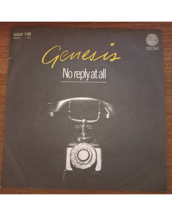 Genesis - No Reply At All - 45'lik