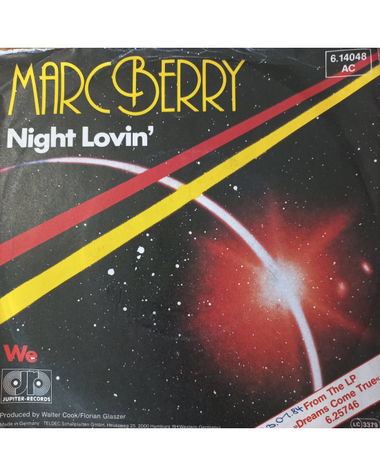 Marc Berry - Night Lovin' - 45'lik Marc Berry - Night Lovin' - 45'lik