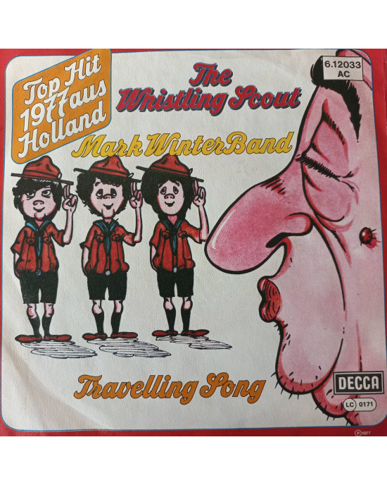 Mark Winter Band - The Whistling Scout - 45'lik Mark Winter Band - The Whistling Scout - 45'lik