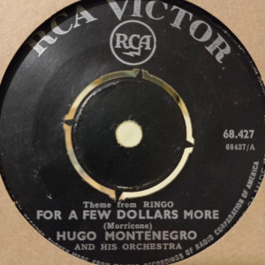 Hugo Montenegro Orchestra - For A Few Dollars More / The Fox - 45'lik