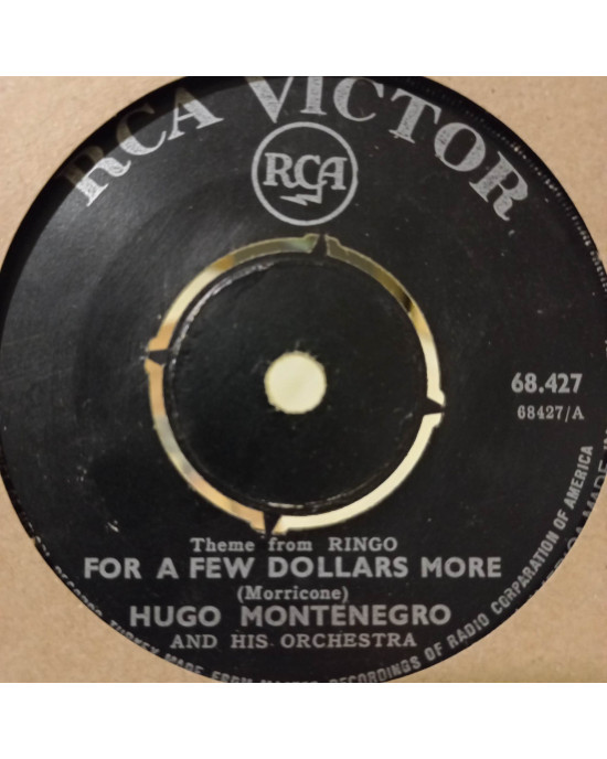 Hugo Montenegro Orchestra - For A Few Dollars More / The Fox - 45'lik