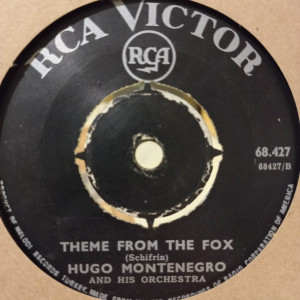 Hugo Montenegro Orchestra - For A Few Dollars More / The Fox - 45'lik