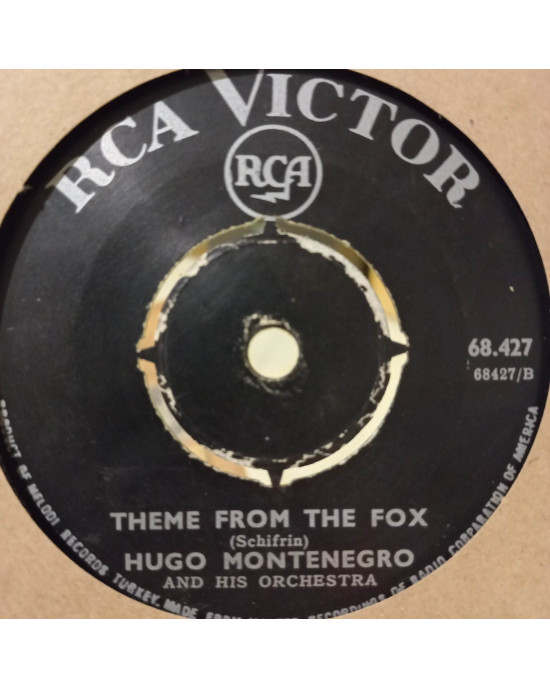 Hugo Montenegro Orchestra - For A Few Dollars More / The Fox - 45'lik
