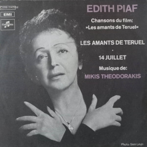 Edith Piaf - Les Amants De Teruel / 14 Juillet - 45'lik Edith Piaf - Les Amants De Teruel / 14 Juillet - 45'lik