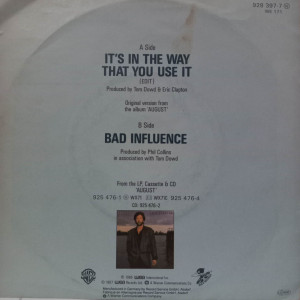 Eric Clapton - It's In The Way That You Use It - 45'lik Eric Clapton - It's In The Way That You Use It - 45'lik