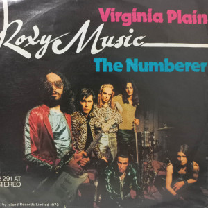 Roxy Music - Virginia Plain / The Numberer - 45'lik