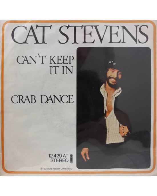 Cat Stevens - Can't Keep It In / Crab Dance - 45'lik Cat Stevens - Can't Keep It In / Crab Dance - 45'lik