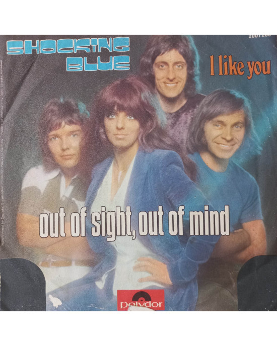 Shocking Blue - Out Of Sight, Out Of Mind - 45'lik