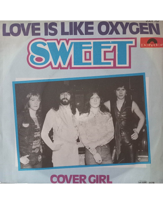 Sweet - Love Is Like Oxygen - 45'lik Sweet - Love Is Like Oxygen - 45'lik